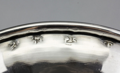Spanish Silver Porringer / Wine Taster - 